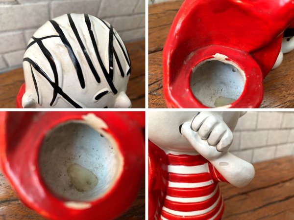 ホールマーク Hallmark ピーナッツ PEANUTS キャンドルホルダー ライナス 1970s USビンテージ Vintage ■