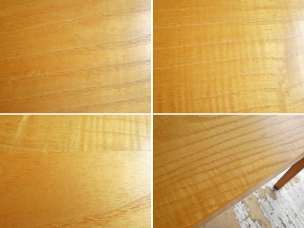 アクタス ACTUS エフビー ダイニングテーブル FB DINING TABLE オーク突板 ストレートタイプ レッグ 受注生産品 参考価格89,100円 ♪