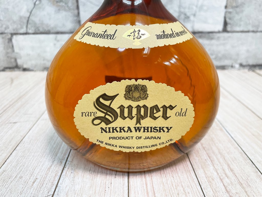 【東京都内発送限定】スーパー ニッカ ウイスキー Super NIKKA WHISKY レア オールド 6本セット 750ml 43% 未開封 ●