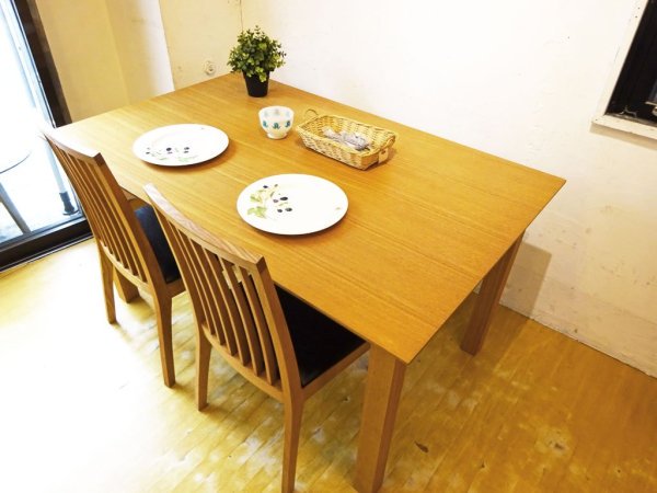 アクタス ACTUS プレイス PLACE ダイニングテーブル アッシュ材 幅135cm★