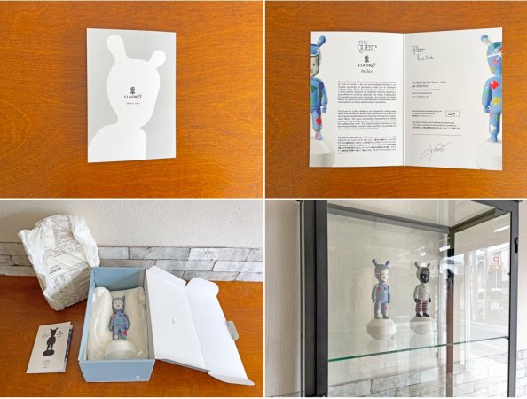 リヤドロ LLADRO ザ・ゲスト・バイ・ポールスミス THE GUEST BY PAUL SMITH - LITTLE フィギュリン 小 オブジェ 人形 箱付 日本未発売 ●