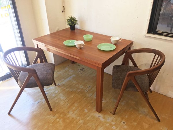 ウニコ unico リベロ LIBERO エクステンション ダイニングテーブル ウォールナット 廃盤 幅120cm・150cm・180cm 伸長式テーブル ★