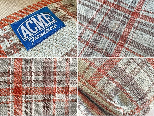 アクメファニチャー ACME Furniture ジェティ フェザー ソファ JETTY feather SOFA 3P オリジナルファブリック AC-08 ライトブルー 定価\317,900- ●