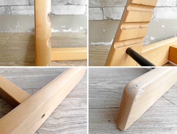 ストッケ STOKKE トリップトラップ TRIPP TRAPP ベビーチェア キッズチェア ナチュラル色 S/N3~ 高さ調整可 ノルウェー 北欧家具 ●