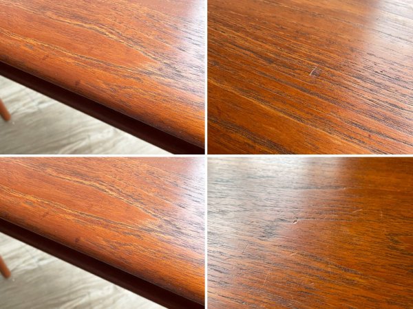 フランス&サン France&Son FD516 コーヒーテーブル チーク材 ピーター・ビッツ&オルラ・ムルガード・ニールセン デンマーク 北欧家具 ●