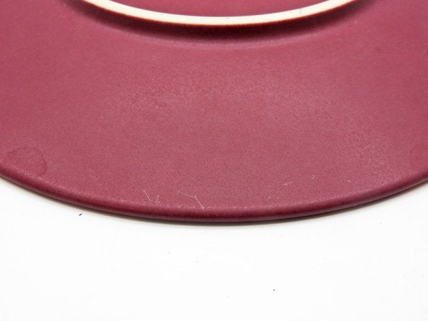 スーホルム SOHOLM ABO コーヒーカップ&ソーサー C&S マゼンタ Per Rehfeldt 90年代 デンマーク 北欧食器 希少 ●