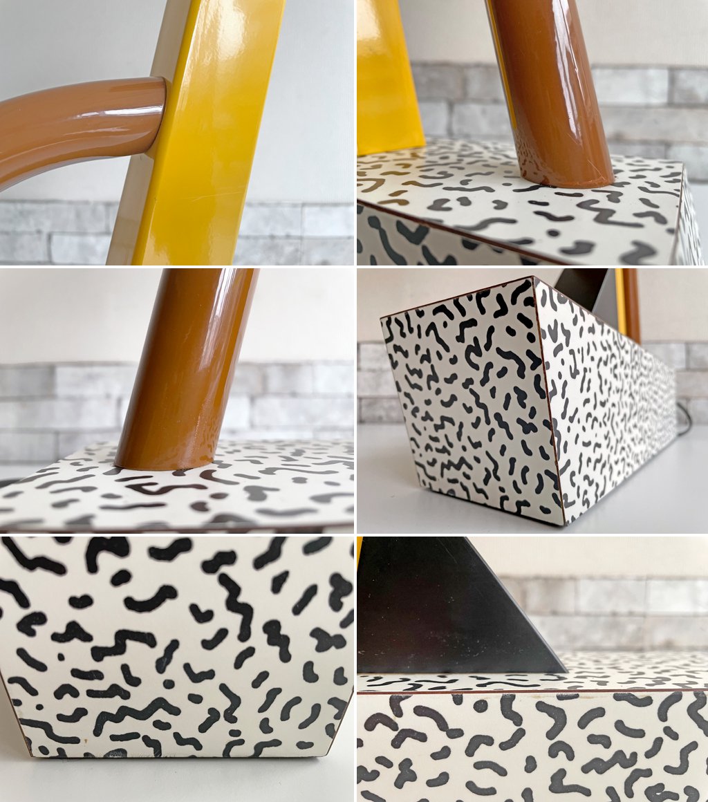 メンフィス MEMPHIS タヒチ テーブルランプ TAHITI 1981 エットーレ・ソットサス Ettore Sottsass ポストモダン ●