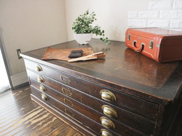 ロイズアンティークス Lloyd's Antiques Miscellaneous DisposalsSyndicate マップケース テーブル 英国 アンティーク イギリス ◎