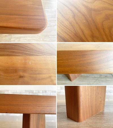 カッシーナイクスシー Cassina ixc. プラナ 515 PLANA ローテーブル アメリカンウォールナット シャルロット・ペリアン 定価¥814,000- ●