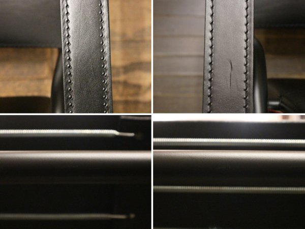 カッシーナ イクスシー Cassina ixc LC1 スリングチェア 本革 ブラック ル・コルビュジェ Le Corbusier 定価¥484,000 ◎