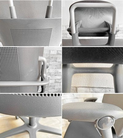 イトーキ ITOKI レビーノ LEVINO オフィスチェア デスクチェア ヘッドレスト付 可動アーム リクライニング ガス圧昇降 KE-627 取扱説明書付 ●