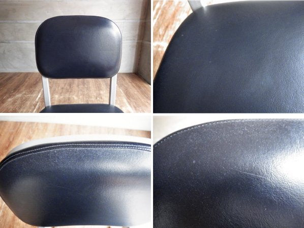 Cramer Posture Chair Co. Air Flow PVCレザー × スチール ダイニングチェア インダストリアル USビンテージ ♪