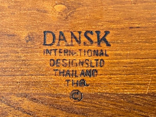ダンスク DANSK チーク材 サラダボウル イェンス・クイストゴー Jens.H.Quistgaard ビンテージ ■