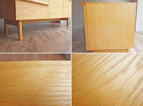 イデー IDEE スティルト サイドボード L ナチュラル STILT SIDEBOARD L Natural ナラ材 定価 : ¥89,000- ♪