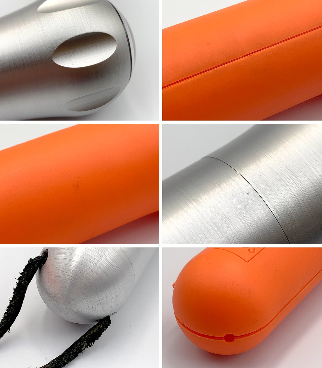 フロス FLOS アポロ APOLLO 懐中電灯 マーク・ニューソン Marc Newson アルミ製 ケース付 イタリア ヤマギワ取扱 ◎