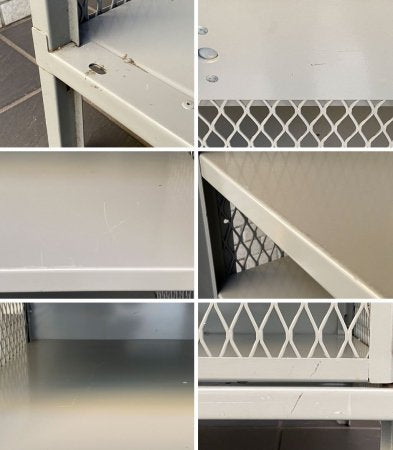 リオン LYON メッシュロッカー MESH LOCKER スチール グレー W61 パシフィックファニチャー P.F.S取扱 インダストリアル USA 定価¥132,000- ■
