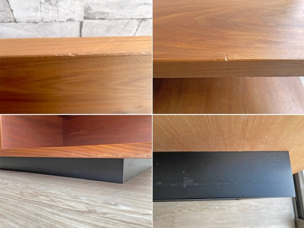 サンコー SUNKOH プロント リビングテーブル PRONTO Living Table 正方形 Square ウォールナット材 無垢材 ●