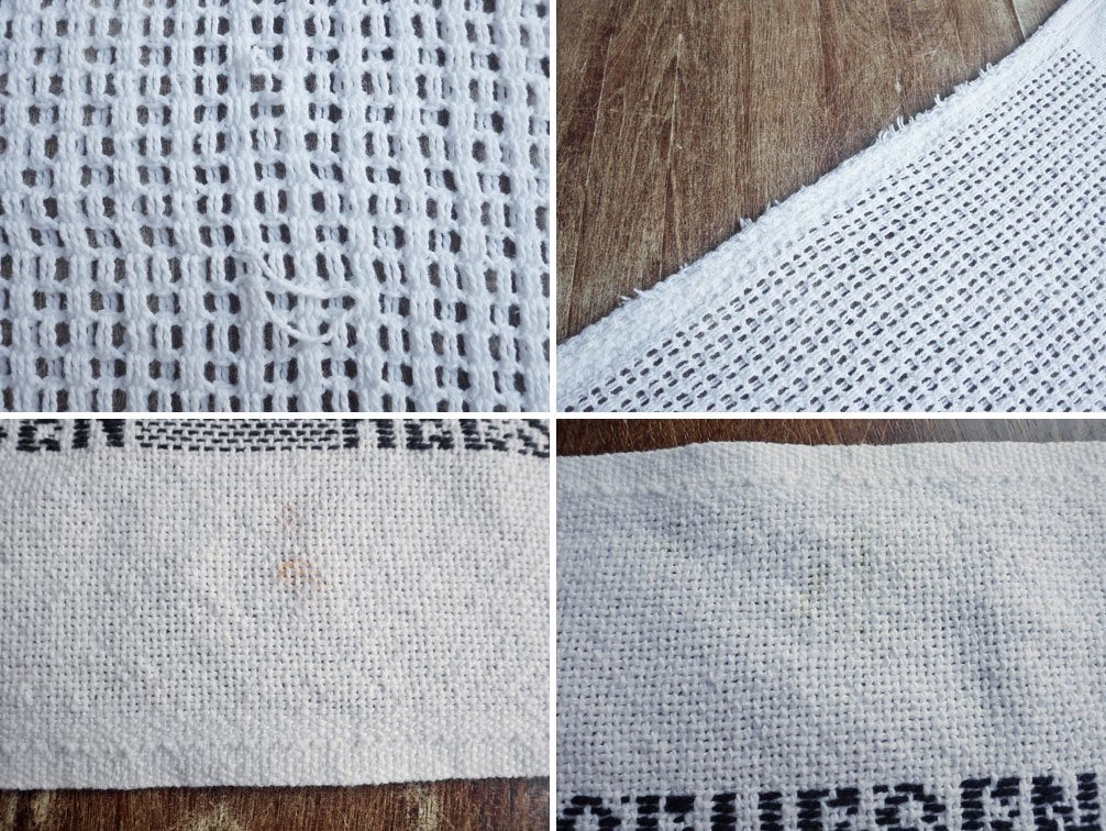 バーカーテキスタイル Barker Textile コットンブランケット HELSETEPPER ホワイト 定価:12,100円 ♪