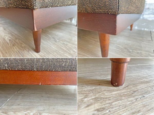 パシフィックファニチャーサービス Pacific furniture service スタンダードC STANDARD C 2PW 2人掛けソファ MOブラック 定価236,500円 現状品 ●