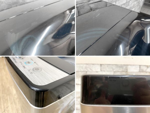 ハイアール Haier 全自動洗濯機 JW-XP2C55F ステンレスブラック 2020年製 洗濯 5.5kg ●