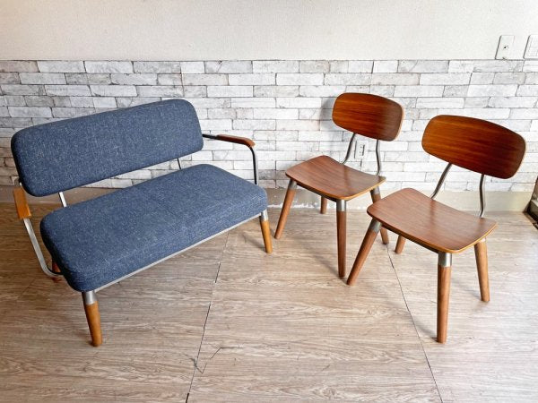 アクメファニチャー ACME Furniture ストランド チェア STRAND CHAIR ダイニングチェア アッシュ材 スチール 板座 B 定価¥27,500- ●