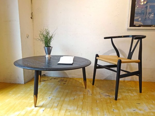 カールハンセン&サン Carl Hansen & son CH24 Yチェア ハンス・J・ウェグナー 座面張替済み ブラックラッカー 日本仕様 サイズ ★