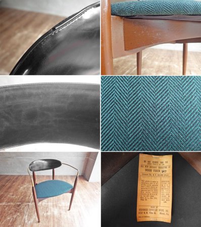 KODAWOOD アームチェア Viscount Armchair Dan Johnson ミッドセンチュリーモダン ♪