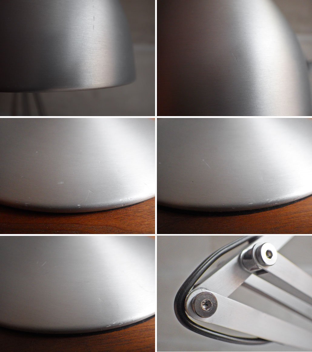 アングルポイズ ANGLEPOISE Type75 デスクランプ シルバー Silver Lustre ケネス・グランジ Sir Kenneth Grange 定価¥35,200- ♪
