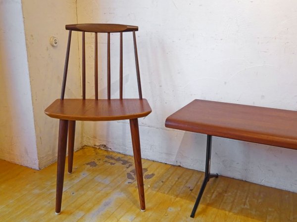 FDBモブラー FDB Mobler J77 チェア フォルケ・パルソン Folke Palsson デンマーク ダイニングチェア 北欧家具 ビンテージ ★