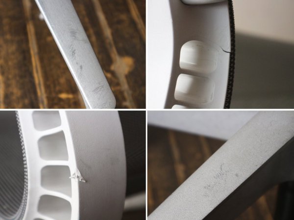 ハーマンミラー Herman Miller セトゥーチェア Setu Chair マルチパーパスチェア グレー メッシュシート 5本脚タイプ 定価¥99,000- 現状品 ◎
