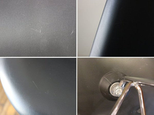 ヴィトラ vitra サイド シェルチェア ポリプロピレン製 ブラック エッフェルベース C&R イームズ Eames ミッドセンチュリー ◎