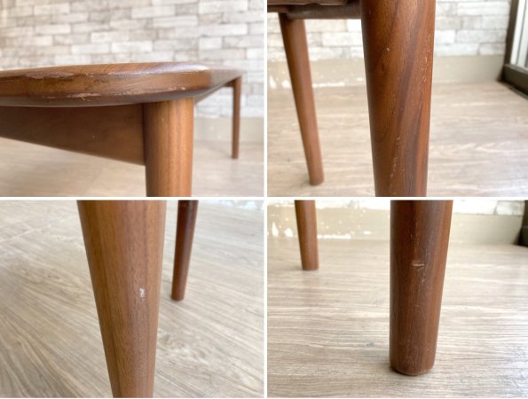 関家具 ノーウェアライクホーム NOWHERE LIKE HOME ロス ROSS ウォールナット無垢材 ダイニングベンチ W115 長椅子 北欧スタイル 定価:35,200円 ●