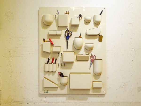 ビンテージ ウーテンシロ1 Vintage Uten.Silo ONE インゴマウラー&ドロシーベッカー ミッドセンチュリー スペースエイジデザイン ウォールシェルフ ★