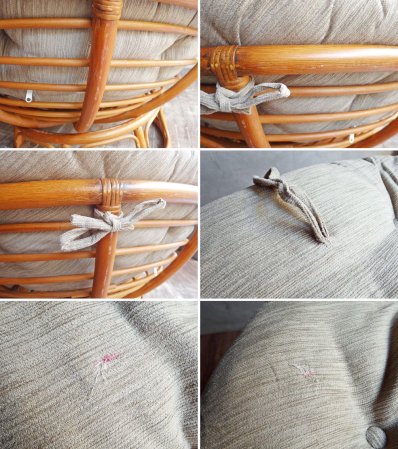アクメファニチャー ACME Furniture ウィッカー イージーチェア Wicker Easy Chair ラタンフレーム 1人掛けソファ 定価¥79,200- ♪