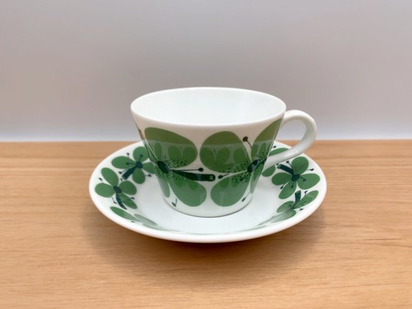 グスタフスベリ Gustavsberg ヴェルディ Verdi コーヒー カップ&ソーサー C&S スティグ・リンドベリ Stig Lindberg スウェーデン 北欧食器 ◎