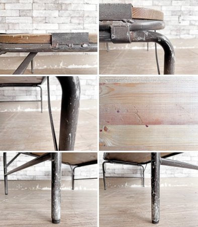 ジャーナルスタンダードファニチャー j.s.F オレンジ ORANGE FOLDING COFFEE TABLE コーヒーテーブル W90cm 折りたたみ 廃番 定価¥61,600- ●
