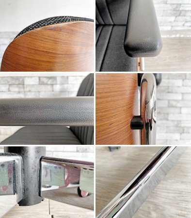 ジロフレックス giroflex ミドルバックアームチェア 83 BRASA デスクチェア スイス 現状品 ●