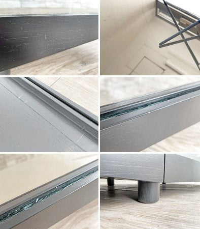 グラスイタリア GLAS ITALIA コレクター COLLECTOR コレクション センターテーブル コーヒーテーブル ガラストップ Barber & Osgerby COR01 補修痕有 ●