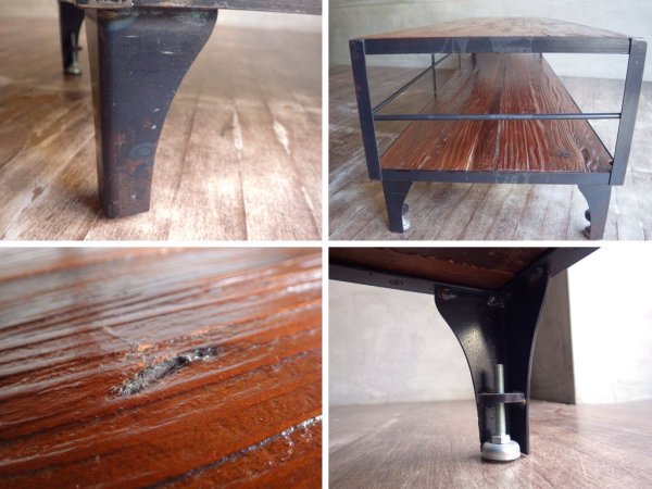 ジャーナルスタンダード ファニチャー journal standard Furniture jsF カルビ CALVI TVボード AVボード L アイアン 古材 インダストリアル ♪