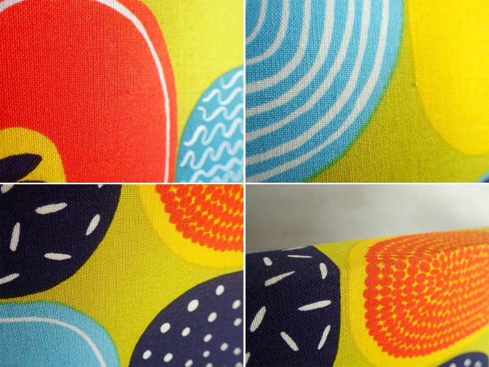 マリメッコ marimekko コンポッティ Kompotti ファブリックパネル グリーン スクエア 45×45 Aino-Maija Metsola アイノ・マイヤ・メッツォラ 北欧雑貨 ♪