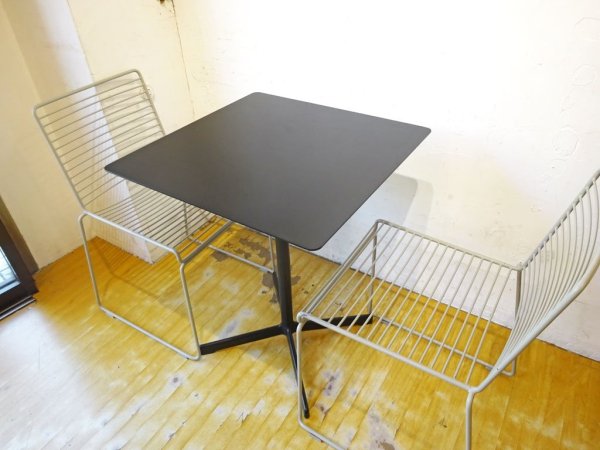 ヘイ HAY ニューテーブル NEU TABLE カフェテーブル スクエア スチール 定価¥57,200- ★
