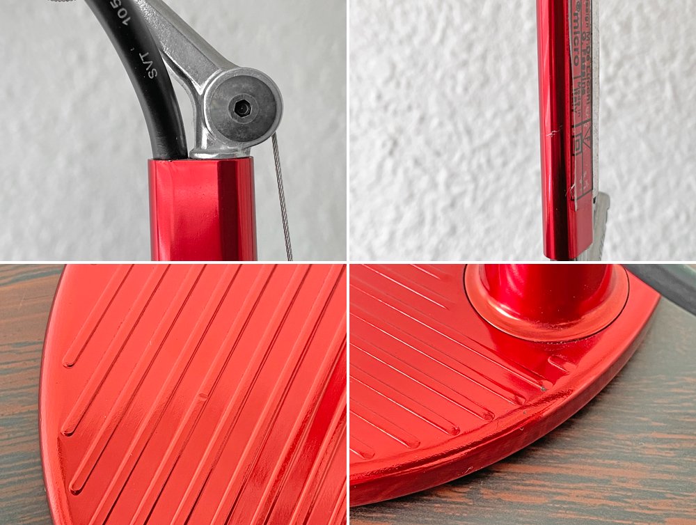 アルテミデ Artemide トロメオ マイクロ Tolomeo micro テーブルランプ デスクライト TAVOLO レッド ミケーレ・デ・ルッキ Michele De Lucchi ◇