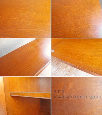 パシフィックファニチャーサービス PACIFIC FURNITURE SERVICE P.F.S. HD CABINET L サイドボード バーチ材 W149cm 定価:192,500円 ♪