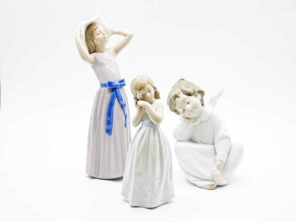 リヤドロ LLADRO 家族の情景コレクション 我が家のプリンセス MY SWEET PRINCESS フィギュリン 陶器人形 ポーセリンアート 置物 スペイン 定価¥27,500- ●