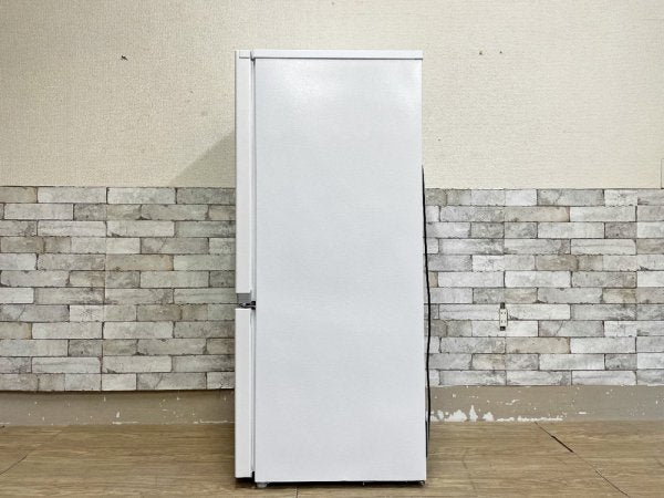 東芝 TOSHIBA 2ドア ノンフロン冷凍冷蔵庫 GR-P15BS ホワイト 2018年製 153L ●