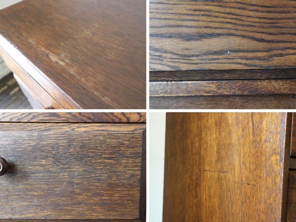 三越家具 カントリーハウス COUNTRY HOUSE チェスト 4段4杯 オーク材 クラシカル 英国スタイル ブルージュ Brugge ◎