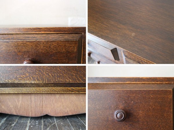 三越家具 カントリーハウス COUNTRY HOUSE チェスト 4段5杯 オーク材 クラシカル 英国スタイル ブルージュ Brugge ◎