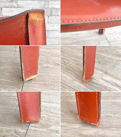 カッシーナ Cassina 413 CAB アームチェア キャブチェア 本革 マリオ・ベリーニ イタリア モダンデザイン 定価¥356,400- ●