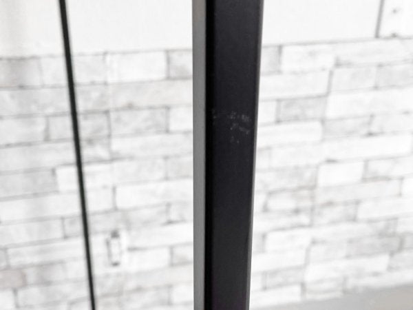 かなでもの KANADEMONO シンプルアイアンハンガーラック ブラック W90cm コートハンガー 定価¥18,200- ●