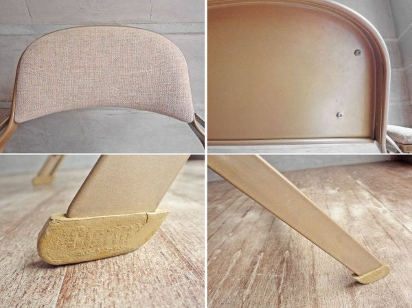 クラリン CLARIN フォールディングアームチェア FOLDING CHAIR WITH ARM フルクッション ベージュ PFS取扱
♪